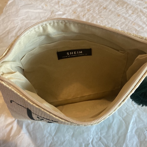 Tropicool Straw Clutch Bag Purse NEW - Picture 4 of 7